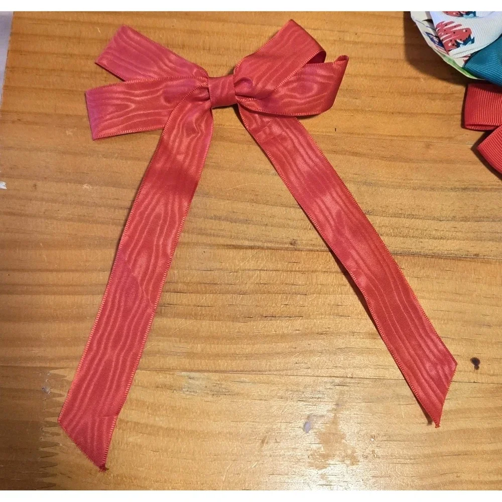 Vintage Barrette Clips Bows Hair Accessories Lot of 10